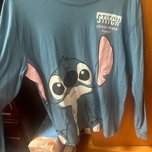 NWOT Stitch Long Sleeve Shirt - Blue